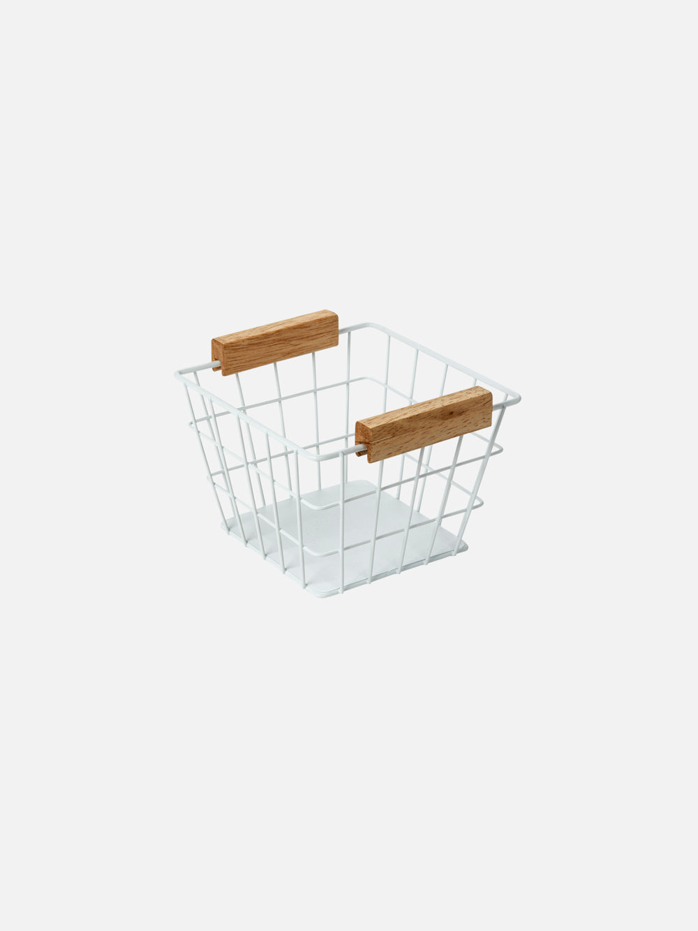 Metal Storage Basket White S