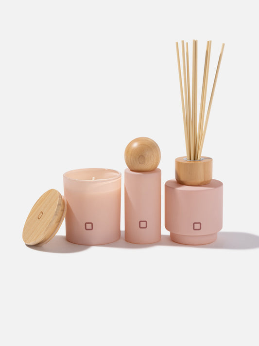 Currant & Rose Petal Scented Shea Candle 7.2OZ