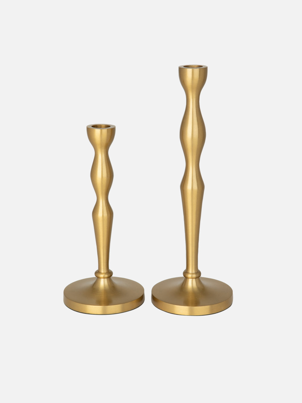 Aqua Taper Candle Holder - S